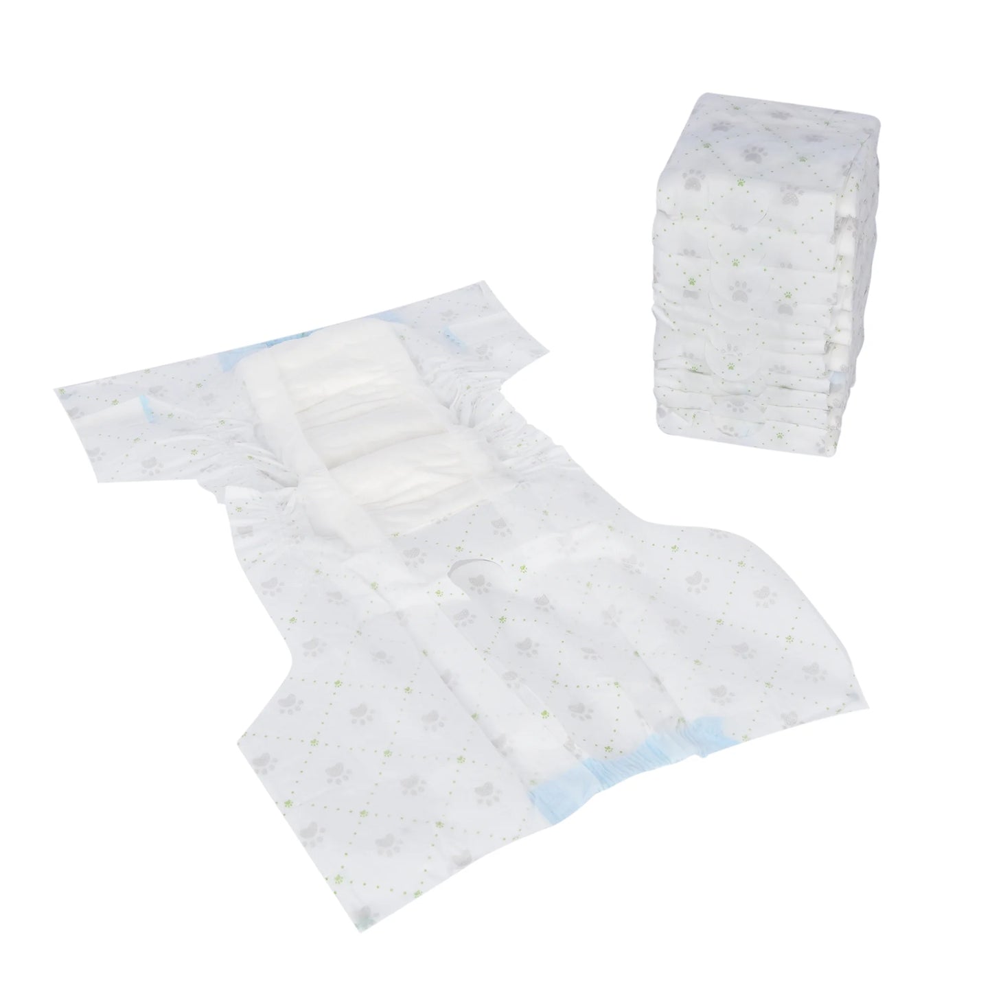 Female Dog Diapers, Medium 12 Count, Leak Proof, Ultra Absorbent with Wetness Indicator