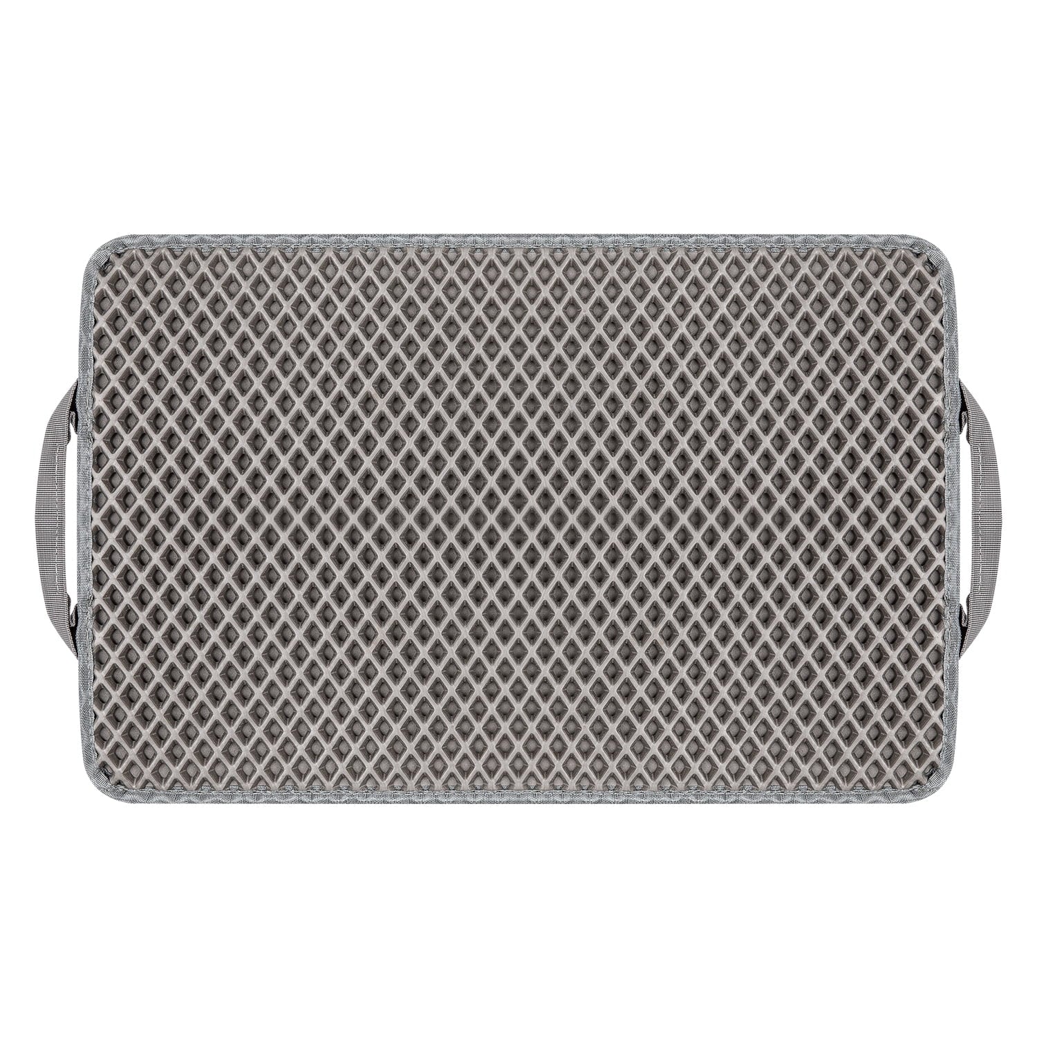 Double Layer anti Tracking Waterproof Cat Litter Trapping Mat Gray