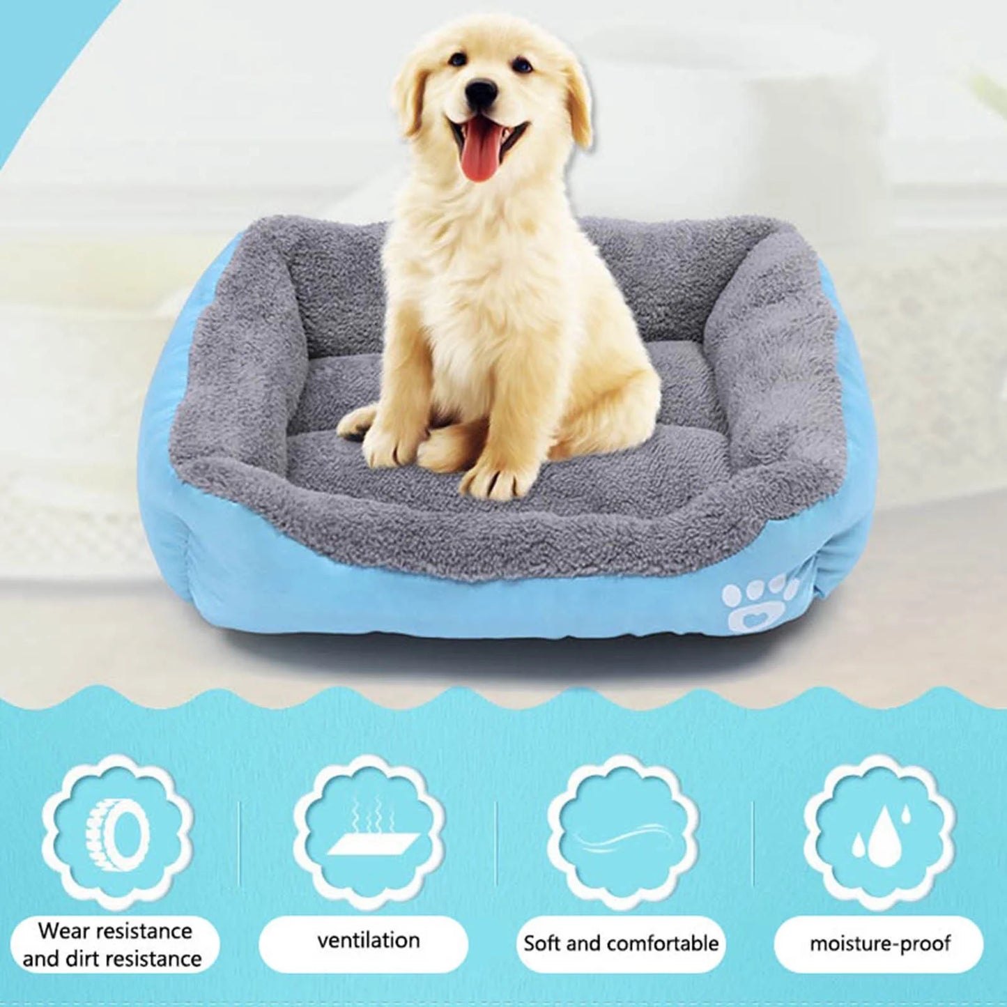 Dog Beds Small Sized Dog Pet Winter Warm Pet Bed Pet Supplies and Dog Sleeping Bed Clearance Items