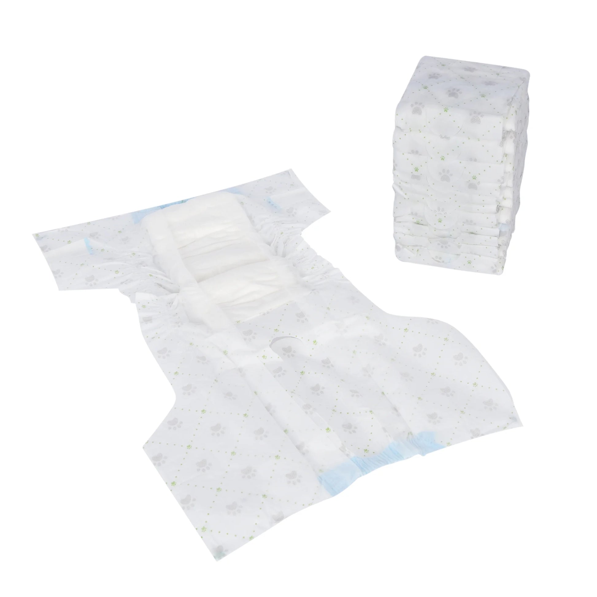 Female Dog Diapers, Medium 12 Count, Leak Proof, Ultra Absorbent with Wetness Indicator