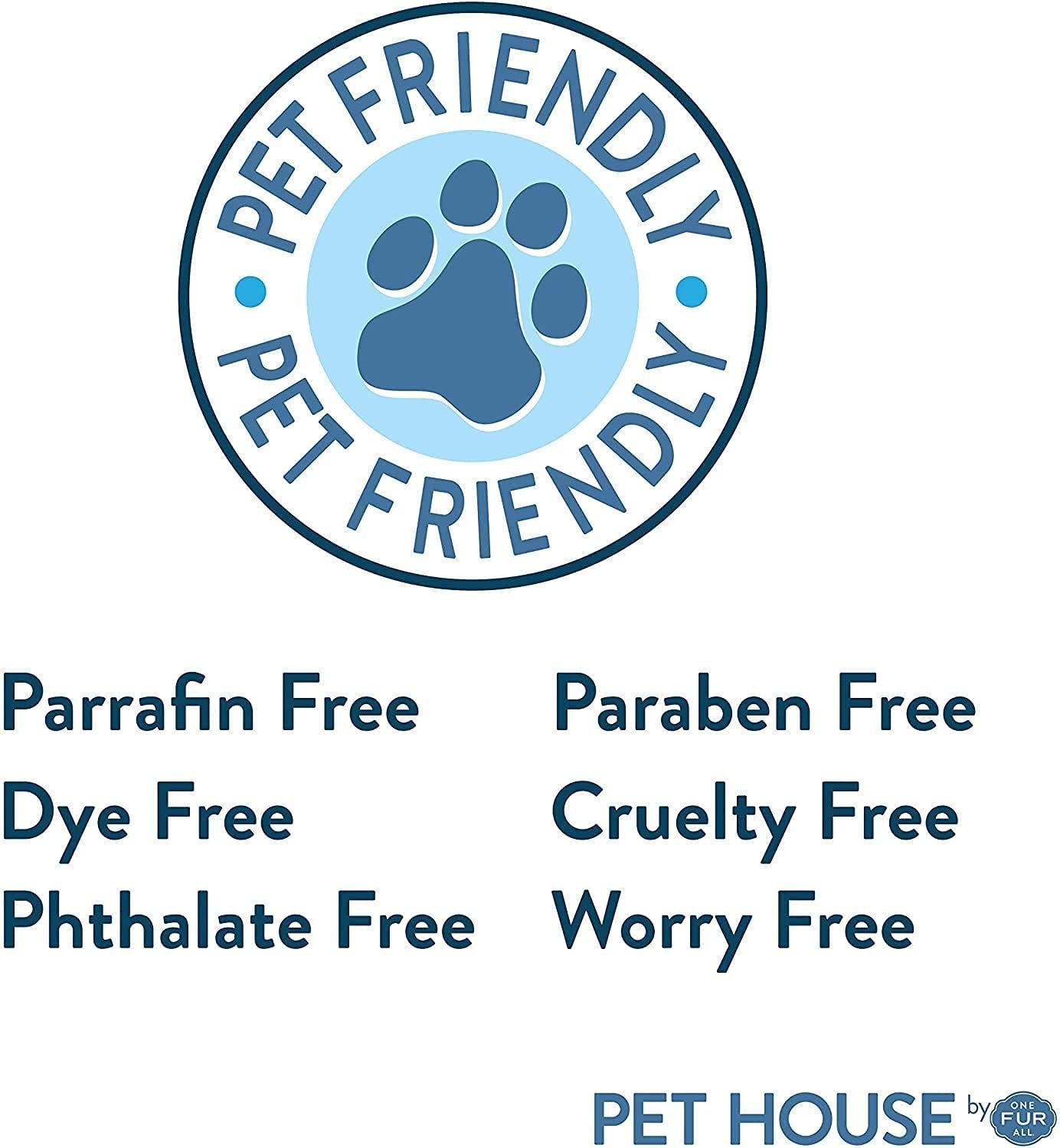 Pet House Pumpkin Pie Scented Candle 2 Pack - Plant-Based/Soy, Long Lasting, Odor Eliminating